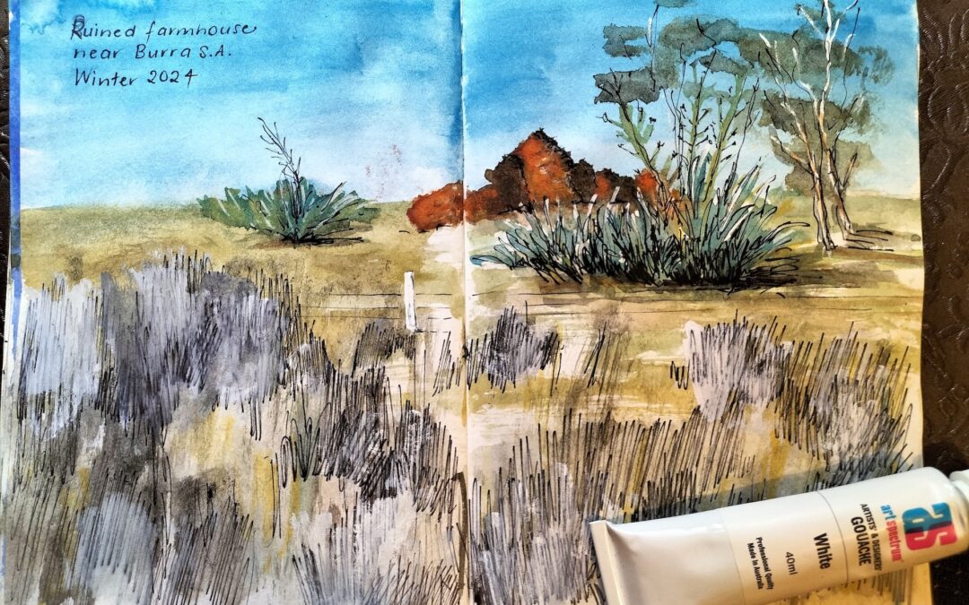 Winter Warmers – Journalling with Paint and Poetry